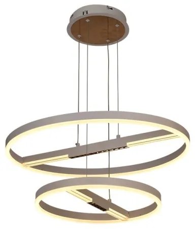 Lustră LED dimabilă aplicată LED/100W/230V 3000-6500K + telecomandă