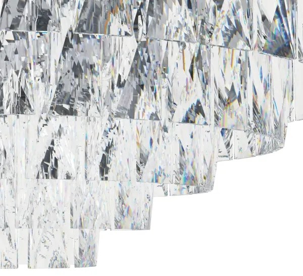 Plafonieră VALPARAISO 11xE14/40W/230V crom lucios Eglo 39491