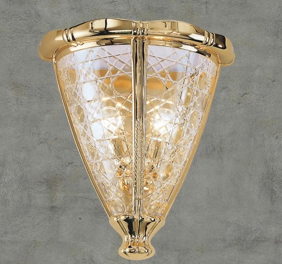 Aplica de perete eleganta LUX realizata manual Crystal Glass - Giotto