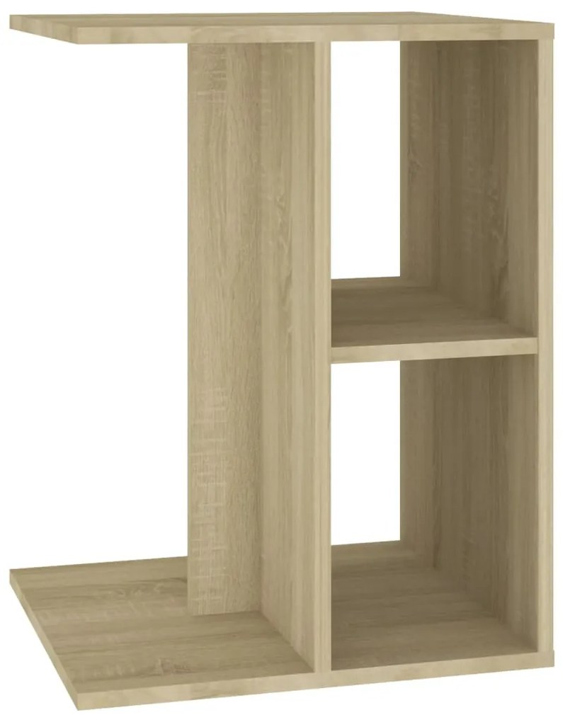 Masa laterala, stejar Sonoma, 60x40x45 cm, PAL 1, Stejar sonoma