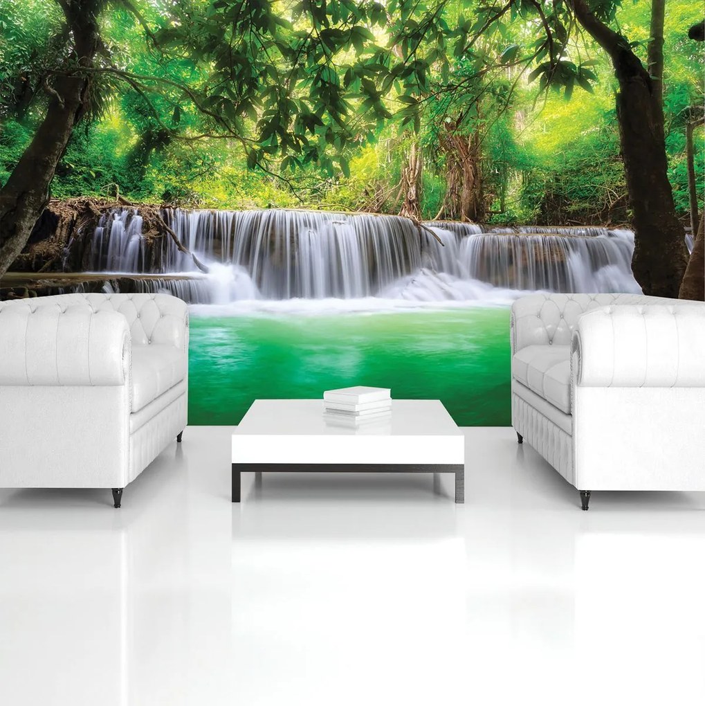 Fototapet - Cascada magică (152,5x104 cm)