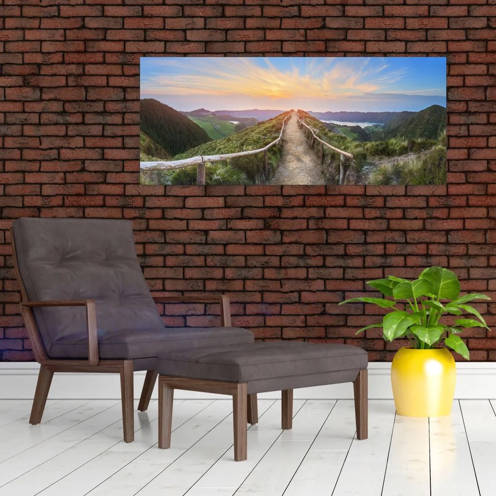 Tablou - Potecă de munte (120x50 cm)