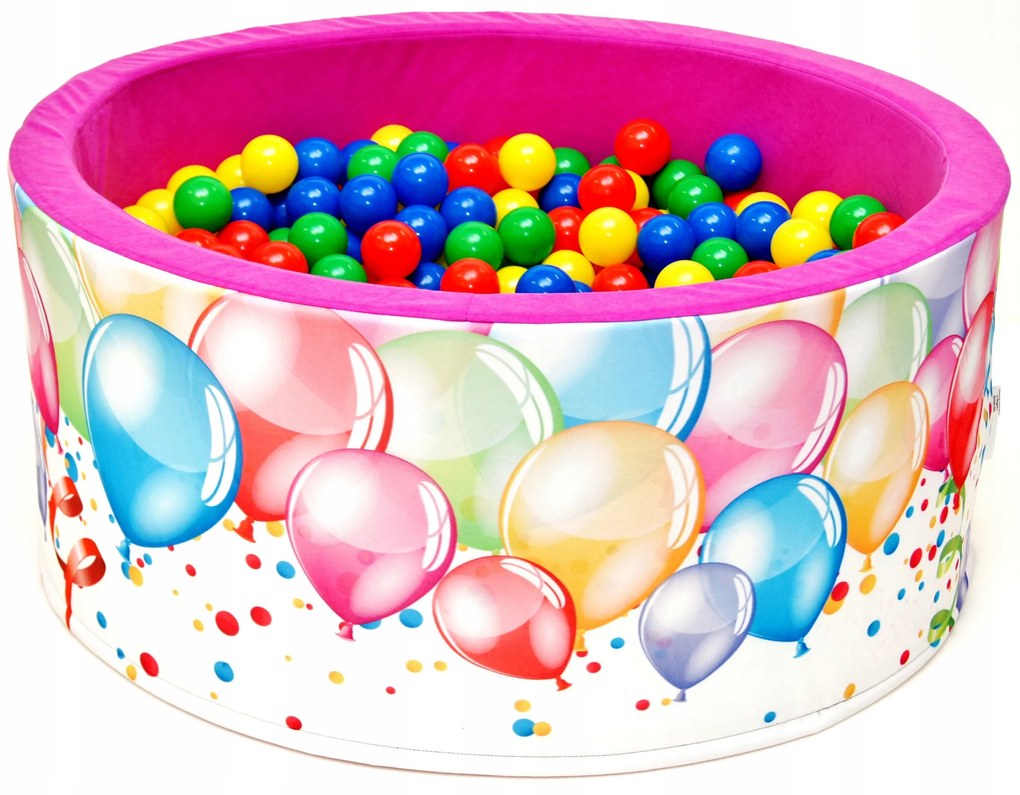 WELOX PISCINĂ USCATĂ - BALLOONS- 90 X 40 CM - 200 MINGI