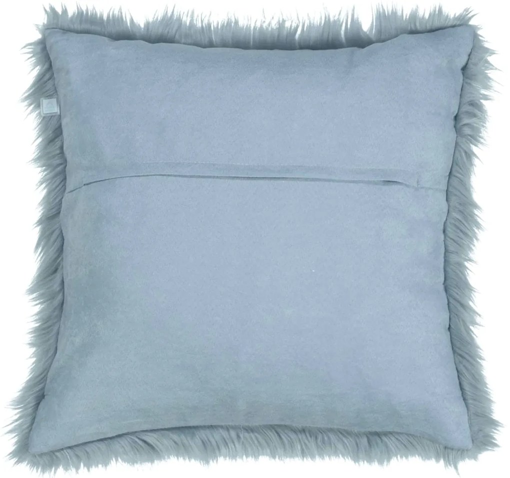 Husa de perna decorativa MEES 45x45 cm, albastru-gri