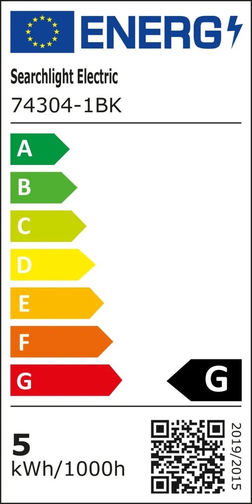 Mini Aplica de perete LED pentru baie IP44 Chaplin 74304-1BK SRT