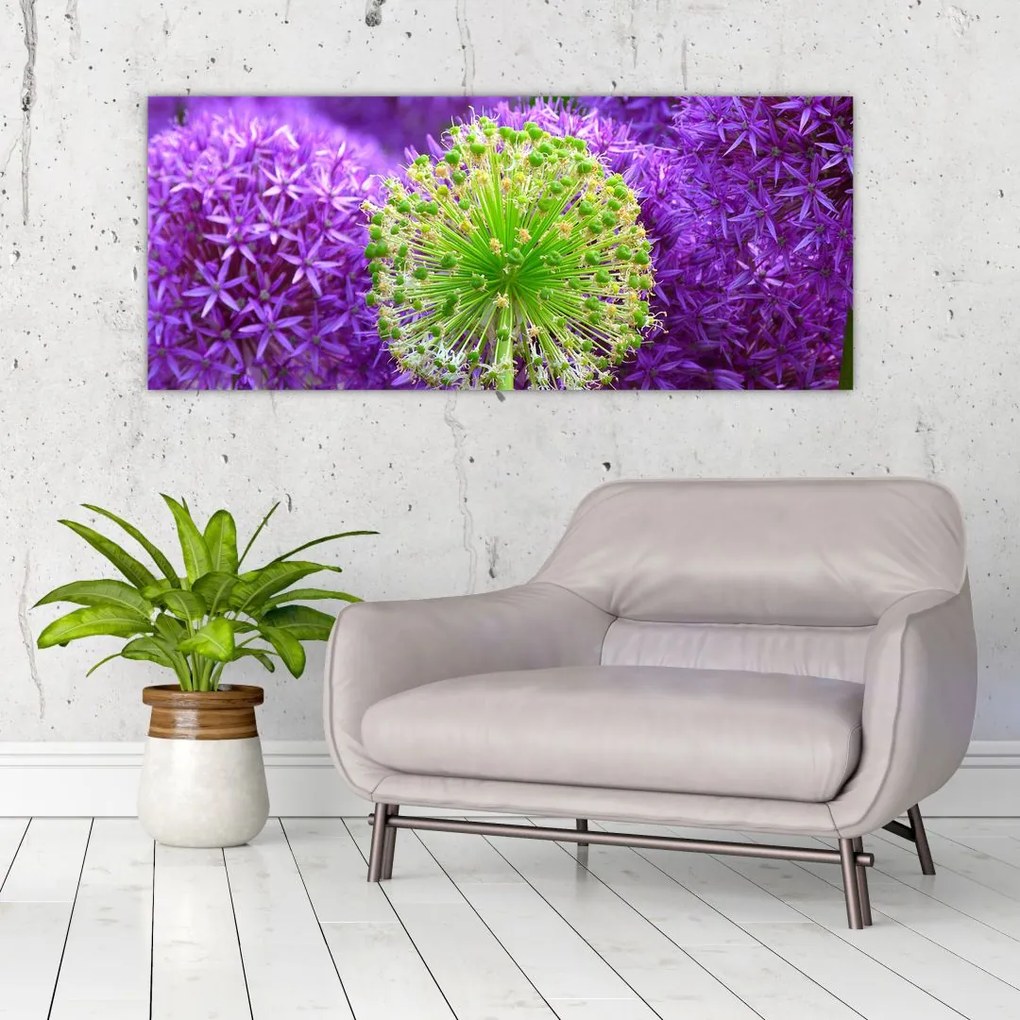 Tablou cu floare (120x50 cm)
