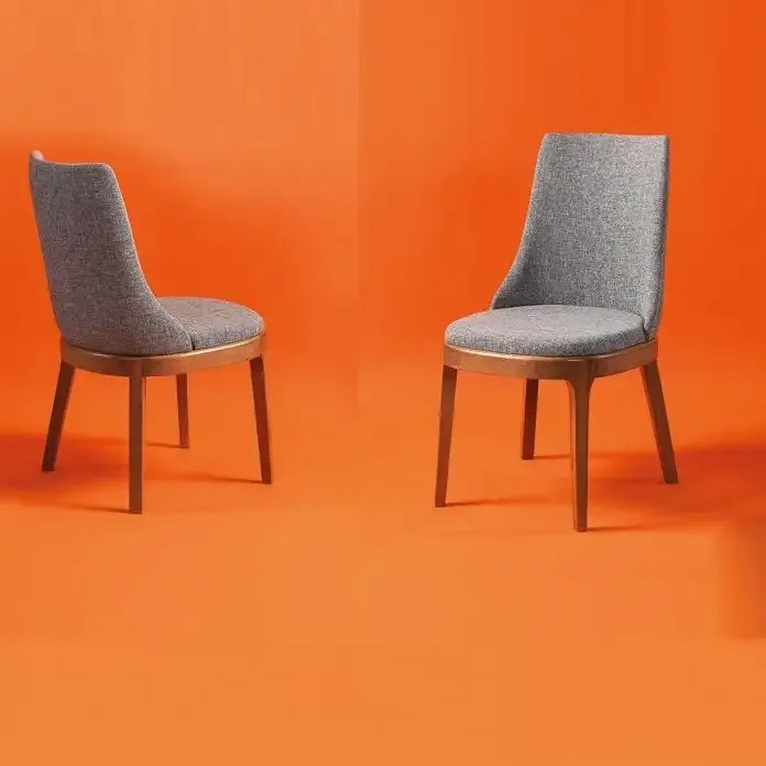 Scaun living tapitat Seria SpeciaL-620 maro Homs,clasic