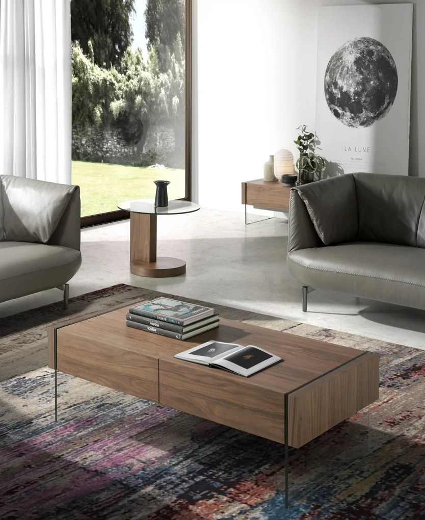 Masuta eleganta design deosebit Aurore AC-CP1803-G-NOGAL