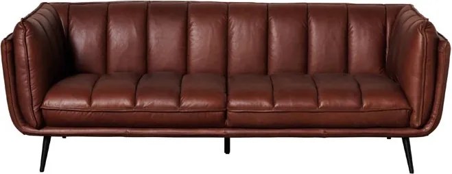 Canapea premium 3 locuri, din piele naturala, "Slowboy"
