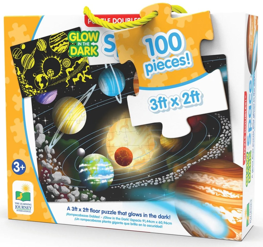 PUZZLE STRALUCESTE IN INTUNERIC - SPATIU - THE LEARNING JOURNEY (TLJ782545)