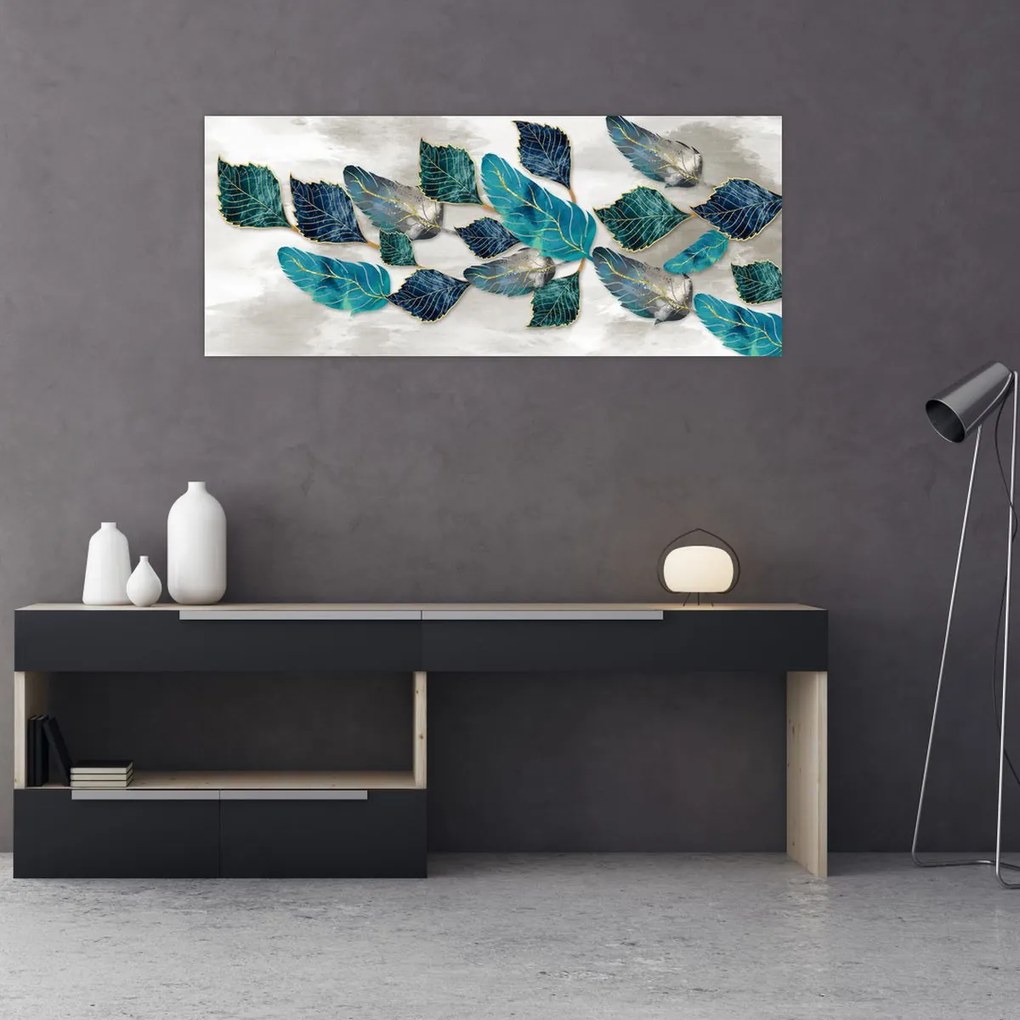 Tablou - Ilustrație pană (120x50 cm)