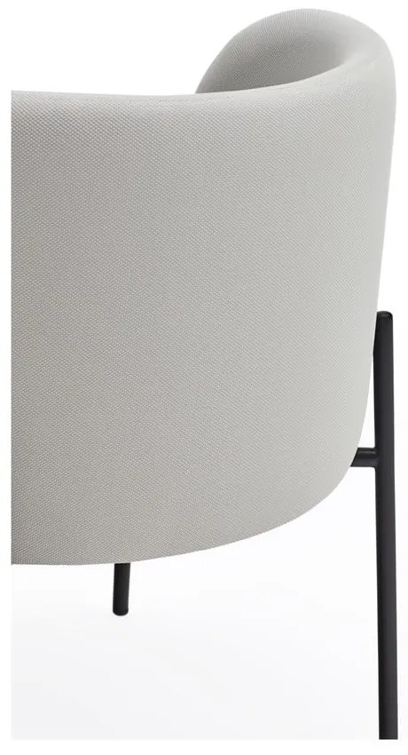 Fotoliu Teulat Mogi, gri deschis