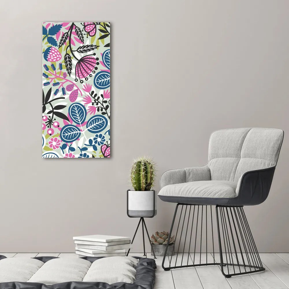 Tablou acrilic Flori