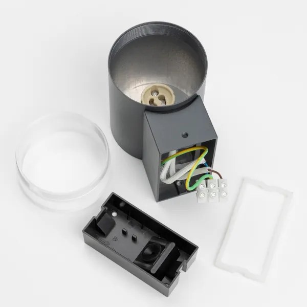 Brilagi - Aplică de perete LED RGBW pentru exterior MATERA 1xGU10/4,8W/230V antracit IP54