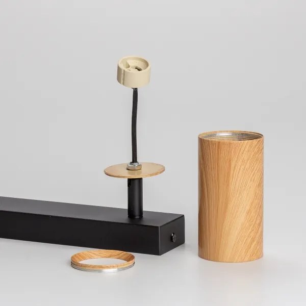 Spot Brilagi SELE 2xGU10/30W/230V negru/bej