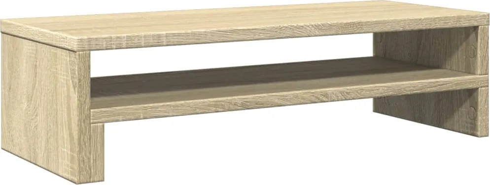 vidaXL Suport de monitor, stejar sonoma, 54x22x15 cm, lemn prelucrat
