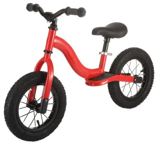 Bicicleta pedagogica fara pedale pentru copii NOVOKIDS™ Splend'Or Balance Bike 120, Cu roti gonflabile din cauciuc de 12" inch, 1-5 ani, Maxim 30 kg,