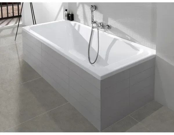 Cada dreptunghiulara, Villeroy&amp;Boch Architectura, 170x70cm, Alb Alpin, UBA177ARA2V-01