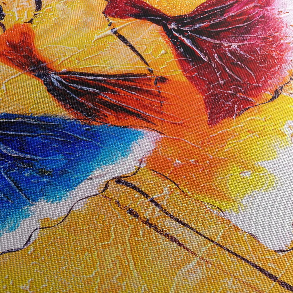 Tablou - Pictură în ulei, balerina (120x50 cm)