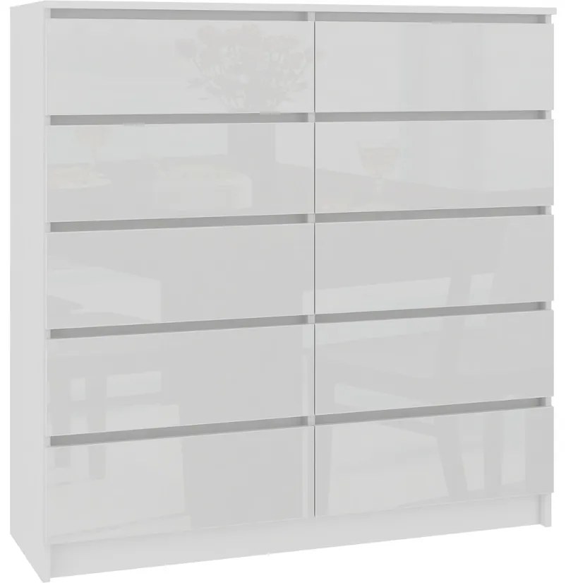 Supermobel Comoda AREVA K140 10SZ, 138x121x40, sonoma