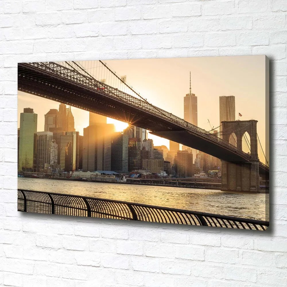 Pictură pe pânză Podul brooklyn