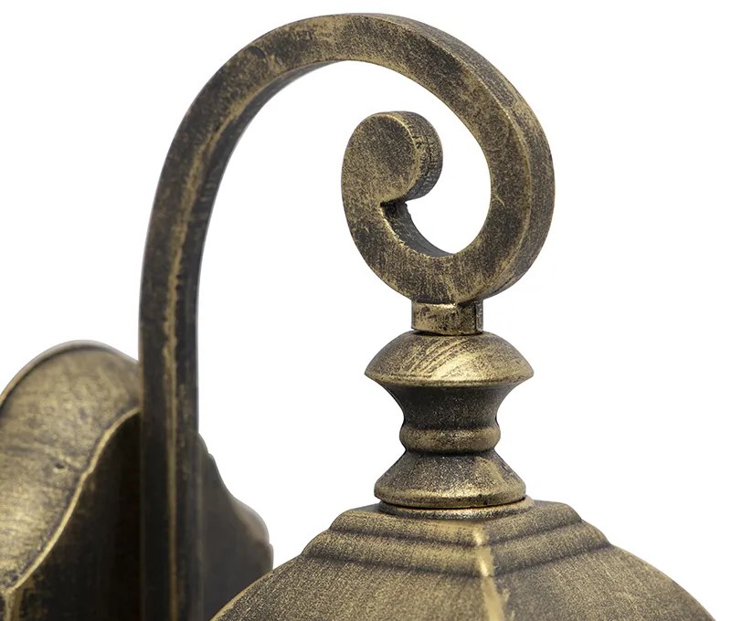 Lampă de perete exterioară romantică bronz - Londra