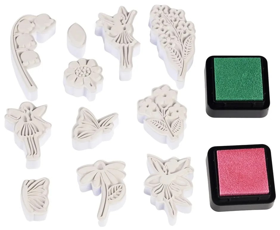 Mini set de ștampile Fairies in the Garden - Rex London