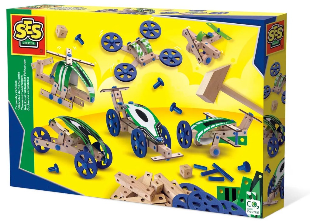 Set creativ - Set tamplarie Masini