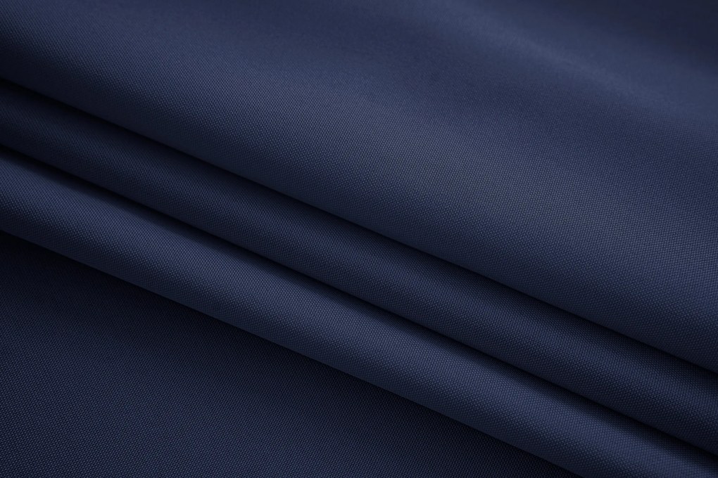 Draperie albastru inchis OXFORD 140x250 cm Agatat: Inele metalice