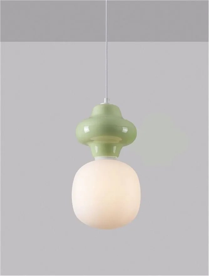 Pendul ceramic design modern CHIC verde
