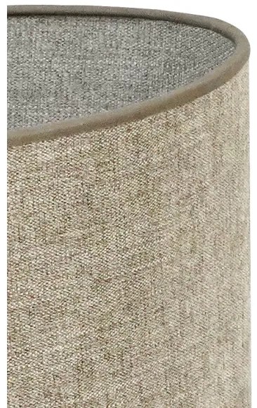 Lampă de masă Duolla OVAL 1xE27/15W/230V d. 30 cm maro