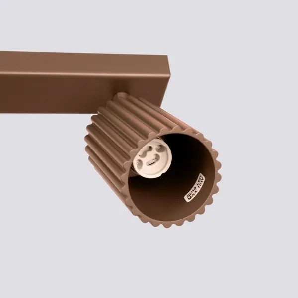 Brilagi - Lampă spot LED CRESTO 3x GU10/10W/230V, maro