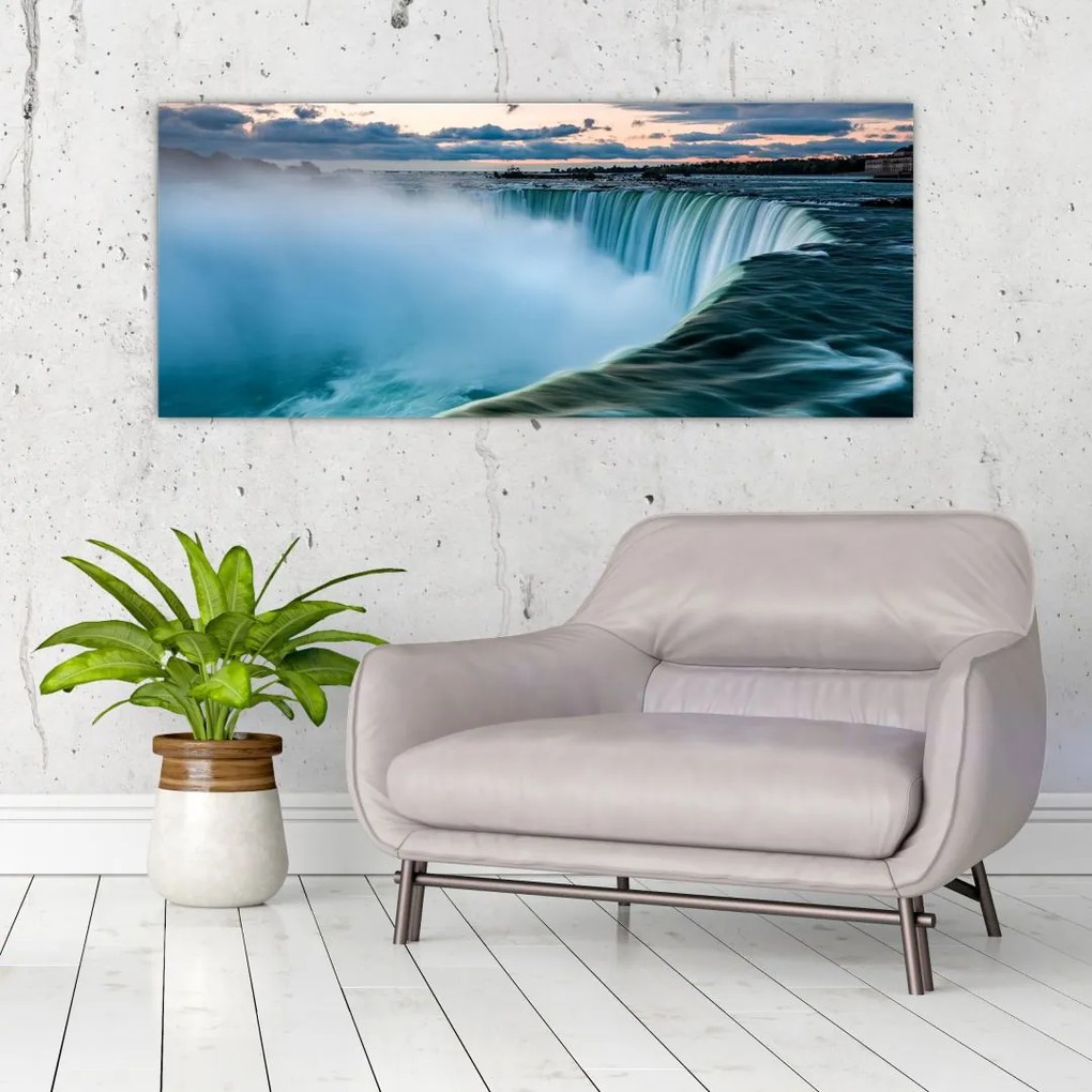 Tablou cu cascadele (120x50 cm)