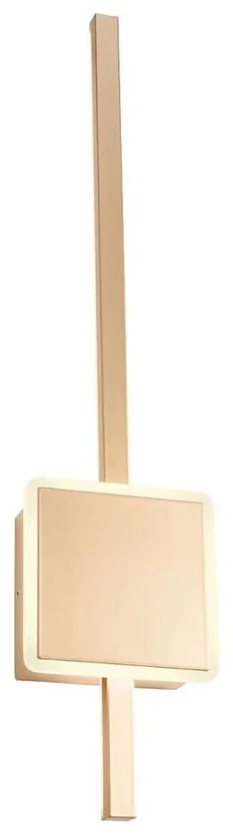 Redo 01-2697 - Aplica de perete LED DIAZ, 20W/230V, CRI 90, auriu