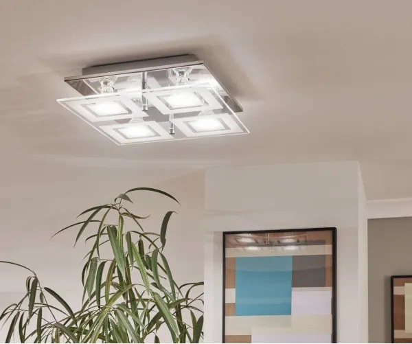 Eglo 94226 - LED Plafoniera ALMANA 4xGU10-LED/3W/230V