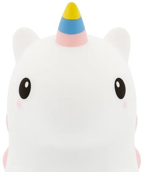 Lampă de veghe LED RGBW reîncărcabilă și reglabilă pentru copii UNICORN LED/1W/5V 1200 mAh