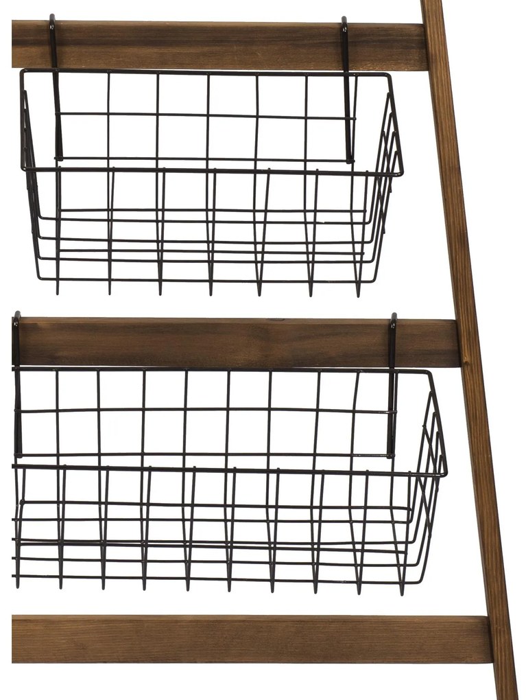 Suport coș Benebu (stejar + negru). Promo -24%. 1094524