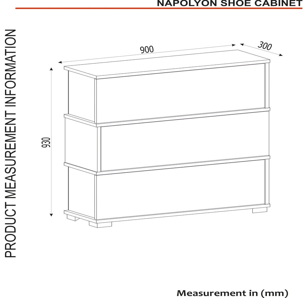 Dulap pentru pantofi Napoleon (Travertin + Nisipiu) . 1102377