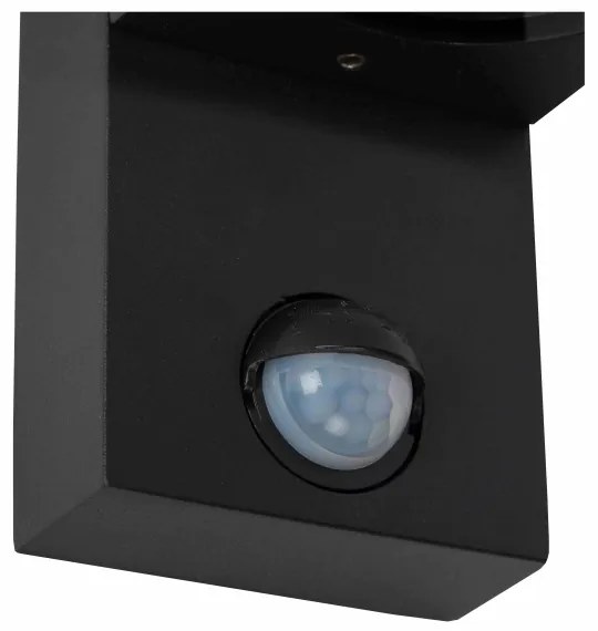 Corp de iluminat de exterior cu senzor Lucide 69803/02/30 ZARO 2xGU10/7W/230V IP65 negru