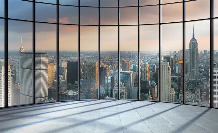 View New York City Fototapet, (254 x 184 cm)