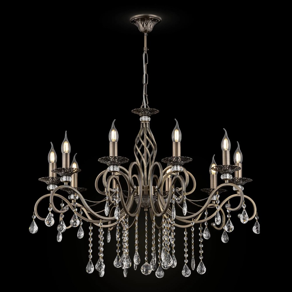 Candelabru  Grace Maytoni E14, Auriu, RC247-PL-10-R, Germania