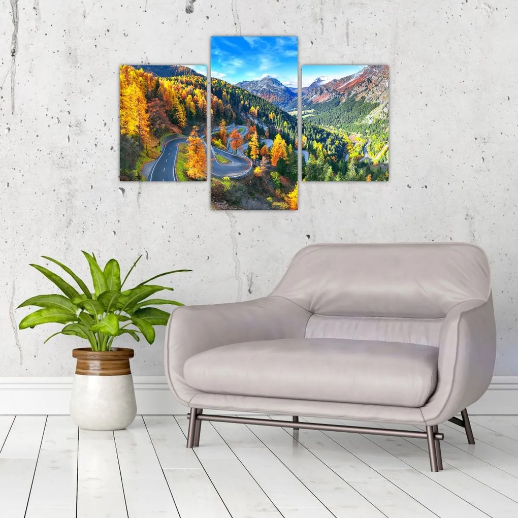 Tablou - Trecătoarea Malay Pass (90x60 cm)