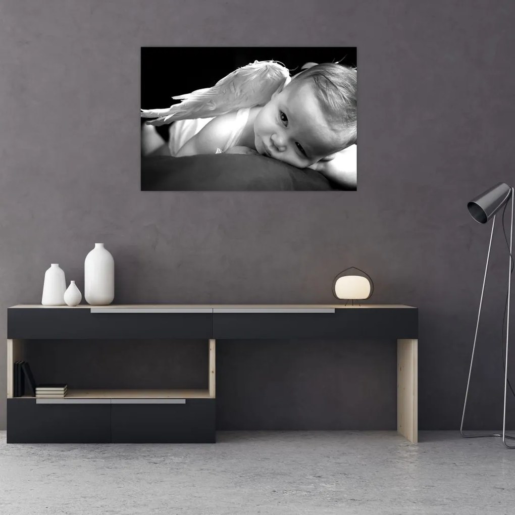 Tabloucu înger de copil (90x60 cm)