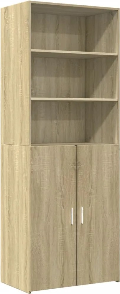 vidaXL Dulap înalt, stejar sonoma, 70x42,5x185 cm, lemn prelucrat