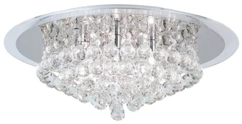 Plafonieră de cristal Orion DLU 2378/6/50 GLORIA 6xG9/40W/230V d. 50 cm crom