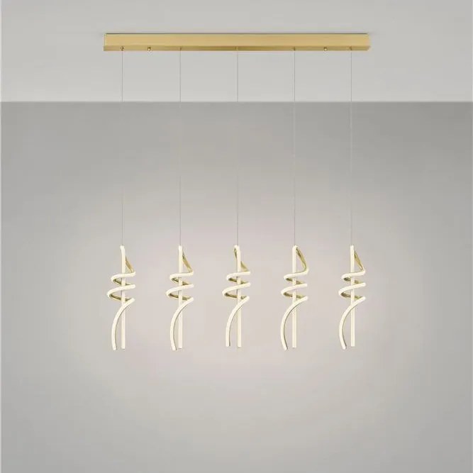 Lustra cu 4 pendule LED SOLINE