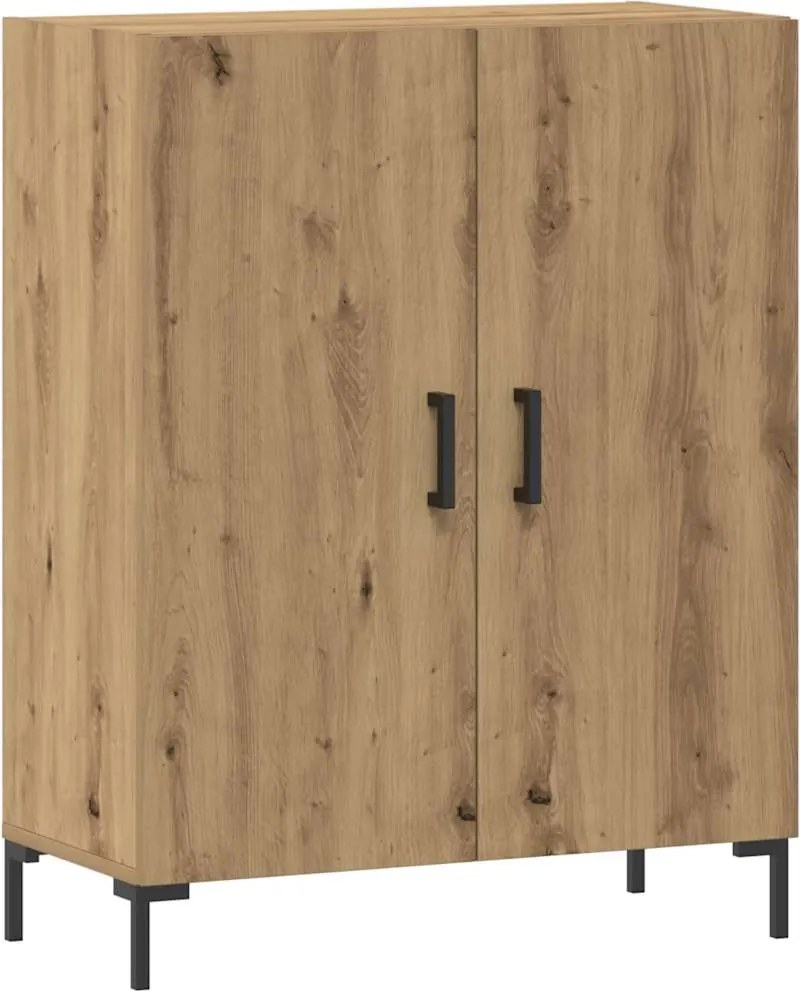 vidaXL Dulap, stejar artizanal, 69,5x34x90 cm, lemn prelucrat