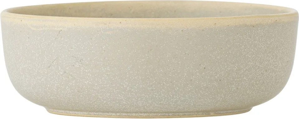 Set 4 boluri din ceramică cu crab verde în relief, D14,5×H5 cm, „Hadden"