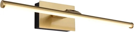 Globo 78061M - Lampă LED reîncărcabilă pentru tablouri JAIME, 3,5W/5V, 40 cm, 3600 mAh, alamă