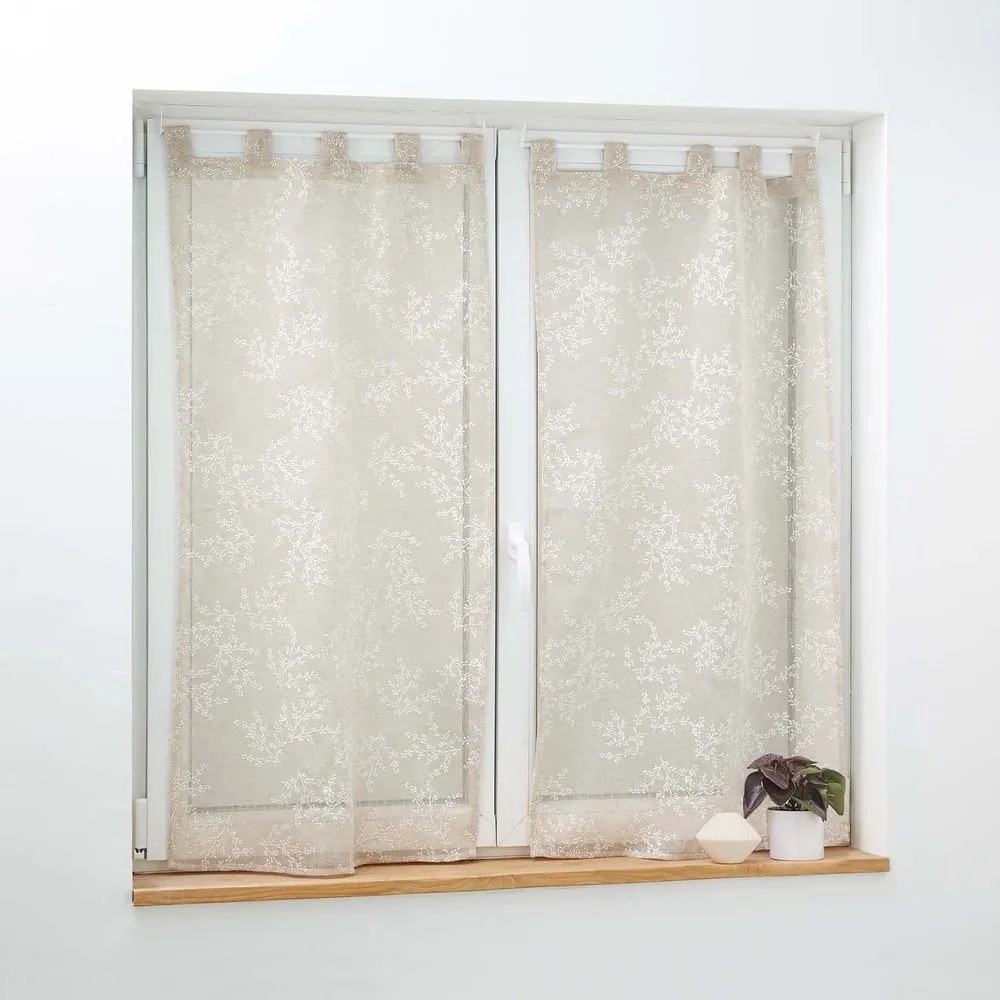 Perdele maro deschis 2 buc. 60x120 cm Karla – douceur d'intérieur